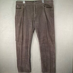Gap Mens Corduroy Pants 40x32‎ Brown Straight Fit Casual 5 Pocket